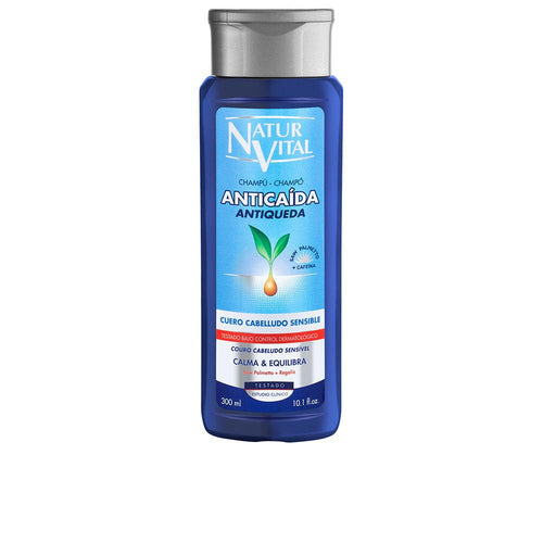 Natur Vital Champú Anticaída Shampoo Anti Caída Para Cuero Cabelludo Sensible Cabello Fuerte Y Protegido