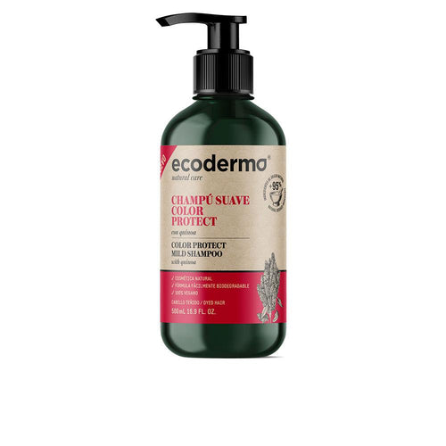 Ecoderma Eco Champú Champú Protector De Color Suave Cuidado Natural