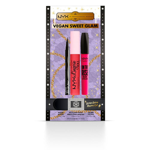 Nyx Professional Make Up Nyx Limited Edition Set Trucco Vegan Sweet Glam Look Perfetto Tutta Sera