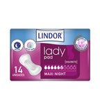 Lindor Lady Pad Hygienepad Für Die Nacht Schnelle Absorption Und Komfort