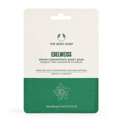 The Body Shop Edelweiss Serum Concentrato Maschera A Foglio Idratazione Per Pelle Radiosa