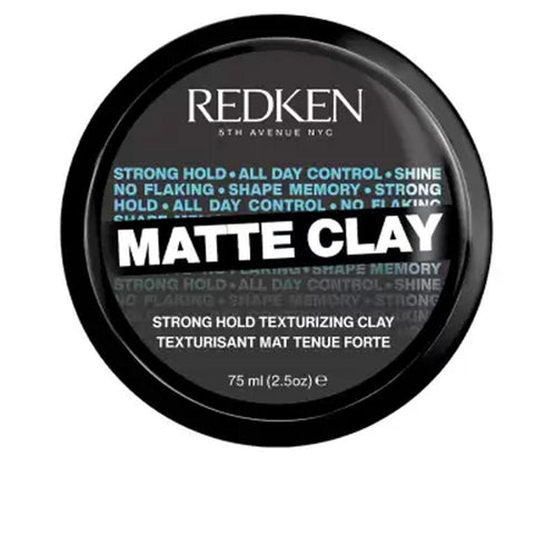 Redken Clay Arcilla De Estilo Matte Look Despeinado Y Indomable