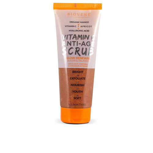 Biovène Vitamin C Anti Age Scrub Körperkosmetik Für Strahlende Und Gepflegte Haut