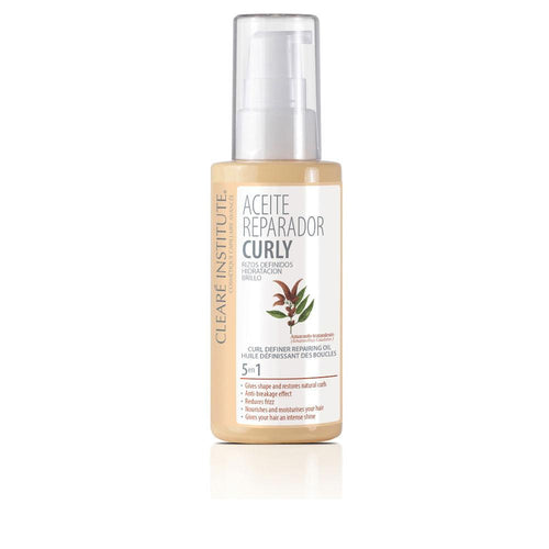 Clearé Institute Curly Haarpflegeöl Definierte Locken Glanz