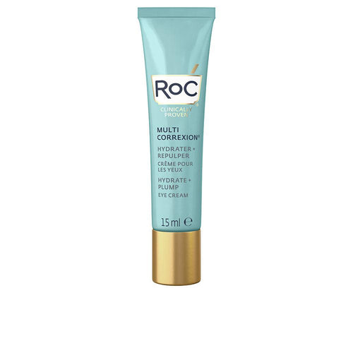 Roc Hydrate + Plump Crème Contour Des Yeux Avec Acide Hyaluronique Regard Éclatant Et Jeune