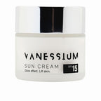 Vanessium Sun Cream Vanessium Crema Solare Illuminante Idratante SPF15 Protezione Solare Avanzata