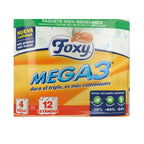 Foxy Mega3 Carta Igienica Triple Durabilità Massima Igiene Garantita