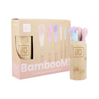 Ilū Bamboom Set De Brochas Makeup Pastel Eco Chic
