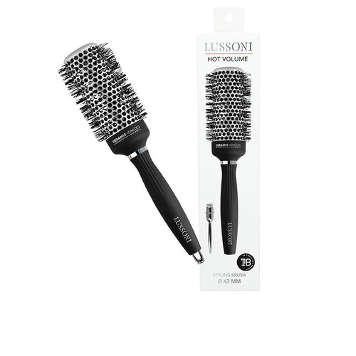Lussoni Hot Volume Cepillo Redondo Para Cabello Cerámica Anti Encrespamiento Avanzada