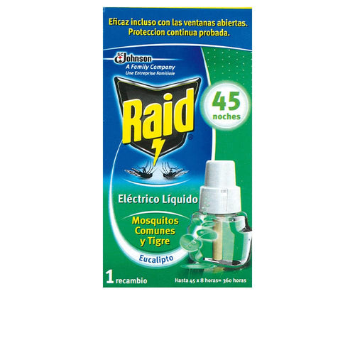 Raid Proteccion Antimosquitos Ricarica Repellente Anti Zanzare Al Eucalipto