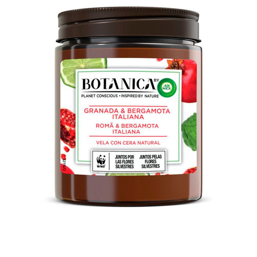 Air-Wick Botanica Vela Profumata Melograno E Bergamotto Fragranza Avvolgente