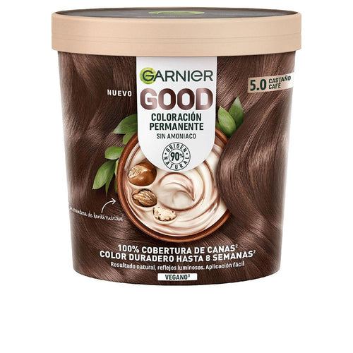 Garnier Good Coloration Capillaire Permanente Nutrition Avec Huile D'Olive