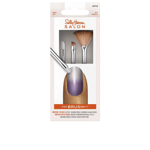Sally Hansen Pro Brush Set Pennelli Makeup Per Look Perfetto