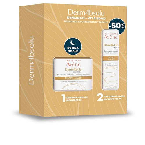 Avène Dermabsolu Balsamo Notte E Contorno Occhi Set Nutrizione E Rigenerazione Totale