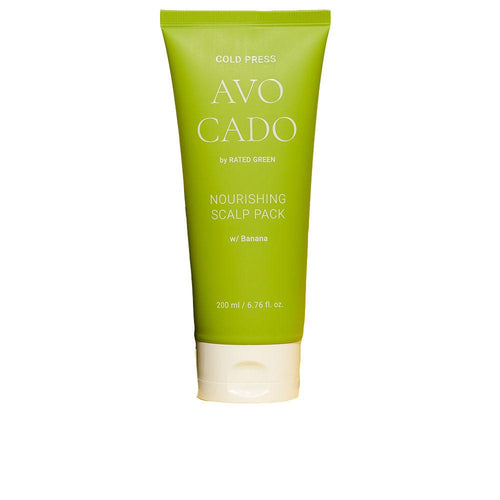 Rated Green Cold Press Avocado Maschera Per Capelli Nutrire Alleviare Rinvigorire Cuoio Capelluto