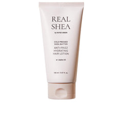 Rated Green Real Shea Lozione Capelli Anti-Frizz Idratante Capelli Splendenti E Nutriti