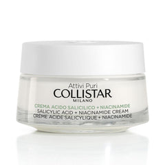 Collistar Attivi Puri Salicyl Creme Mit Niacinamid Ausgeglichen Und Geschützt