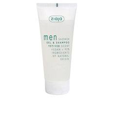 Ziaja Ziaja Men Gel Doccia E Shampoo Vetiver Infuso Vitalità Pura