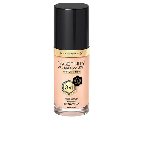 Max Factor Facefinity 3 In 1 Primer Concealer Fondotinta Base Trucco Copertura Lunga Durata