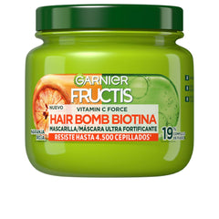 Garnier Fructis Mascarilla Capilar Con Biotina Para Cabello Fuerte