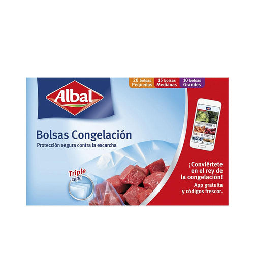 Albal Bolsa Congelacion Sacchetti Per Congelatore Tenuta Ermetica