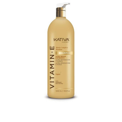 Kativa Vitamina E Kativa Champú Con Bambú Y Biotina