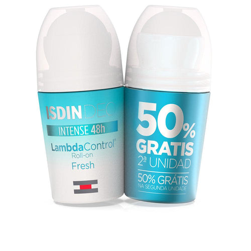 Isdin Lambda Control Deodorante Roll On Intense 48H Fresh Duo Protezione Fresca E Duratura