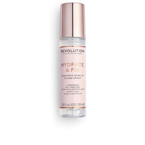 Revolution Make Up Hydrate & Fix Fixierspray Für Make Up Ultimativer Halt Und Feuchtigkeit
