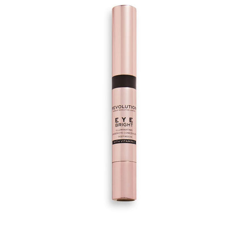 Revolution Make Up Bright Eye Concealer Deep Mocha Makelloses Finish