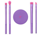 Real Techniques Afterglow Set Pennelli E Specchio Per Occhi Per Un Trucco Perfetto