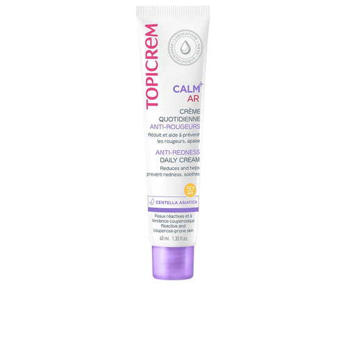Topicrem Calm+ Crema Quotidiana Anti Rossore SPF50+ Difesa UV Superiore