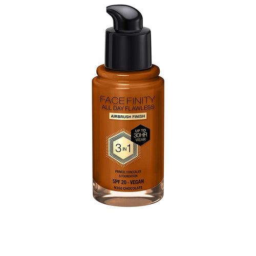 Max Factor Facefinity All Day Flawless 3 In 1 Foundation Perfekte Ganztägige Abdeckung