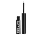 Nyx Professional Make Up Vivid Matte Flüssiger Eyeliner Schwarz Präzision Und Langanhaltende Schönheit