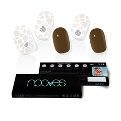 Nooves Lamine Per Unghie In Gel Foil Pre-Cotti Per Unghie Look Da Salone