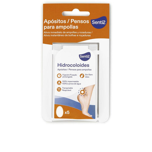 Senti2 Cuidado Podológico Senti2 Cerotto Idrocolloide Per Vesciche Gel Innovativo Comfort Immediato