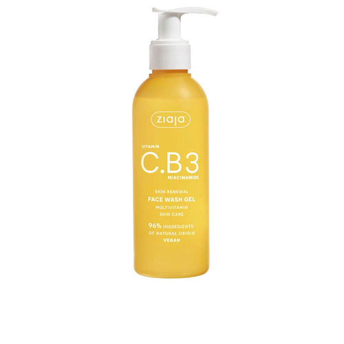 Ziaja Vitamin C B3 Niacinamid Gesichtsreinigungsgel Frisch Hydratisierte Haut