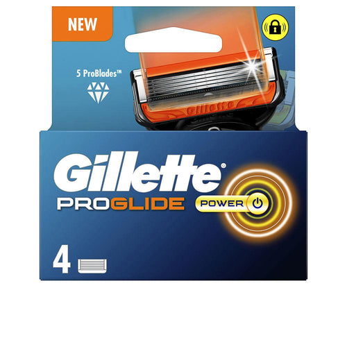 Gillette Fusion Rasierer Proglide Power Mit Ladegerät Und 4 Ersatzklingen 5 Klingen Überlegener Komfort