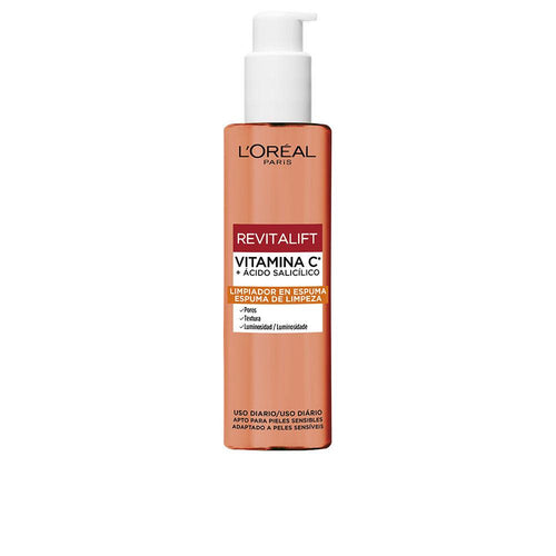 L'Oréal Paris Revitalift Vitamina C + Acido Salicilico Detergente Schiumogeno Viso Pelle Radiosa