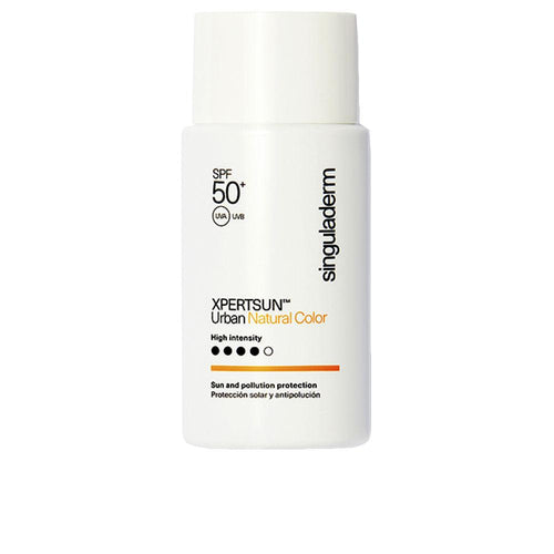Singuladerm Xpertsun Urban Crema Solare Tinta SPF50 Luminosità Efficace Naturale