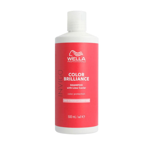 Wella Professionals Invigo Color Brilliance Champú Protector De Color Para Cabello Fino Y Normal Color Vibrante Perfecto