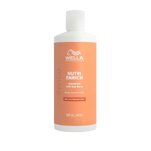 Wella Professionals Invigo Nutri-Enrich Shampoo Nutriente Per Capelli Secchi E Danneggiati Idratazione Profonda