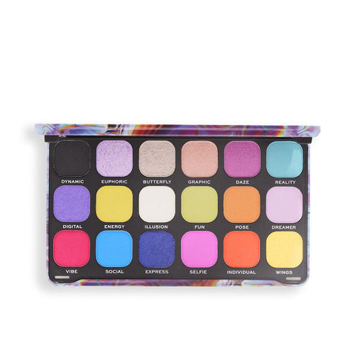 Revolution Make Up Forever Flawless Paleta Sombras 18 Tonos Intensos Radiantes