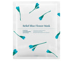 Hyggee Relief Blue Maschera Facciale Floreale Pelle Radiante E Idratata