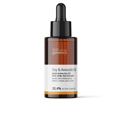 Skin Generics Soy & Avocado Oil Olio Secco Nutriente Rigenerante Idratante