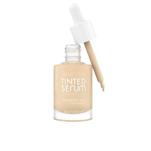 Catrice Nude Drop Fondotinta Sieroso Acido Ialuronico Vitamina E