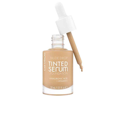 Catrice Nude Drop Fondotinta Sieroso Acido Ialuronico Vitamina E