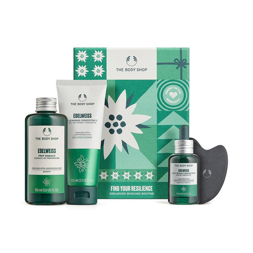 The Body Shop Edelweiss Set Viso Idratazione Naturale Intensa
