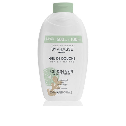 Byphasse Plaisir Nature Shower Gel With Citron Vert And Ginger