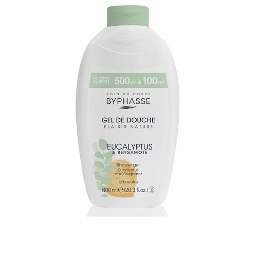 Byphasse Plaisir Nature Shower Gel Eucalyptus And Bergamot Natural Hydration