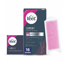 Veet Expert Corporal Tiras De Cera Para Piel Normal